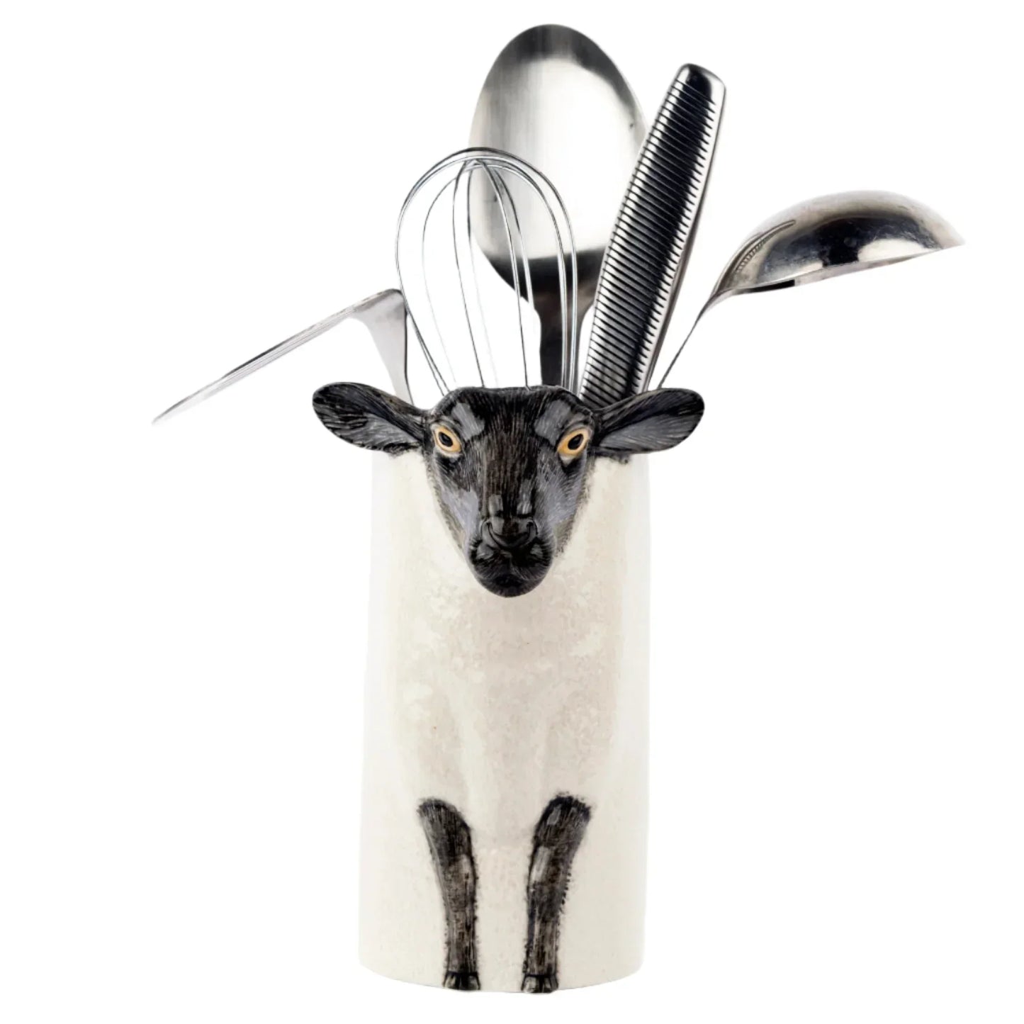 Quail Ceramics Suffolk Black Sheep Utensil Pot - Marcel’s Culinary Experience