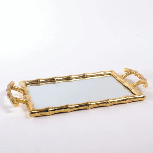 8 Oak Lane Gold Bamboo Vanity Tray - Marcel’s Culinary Experience