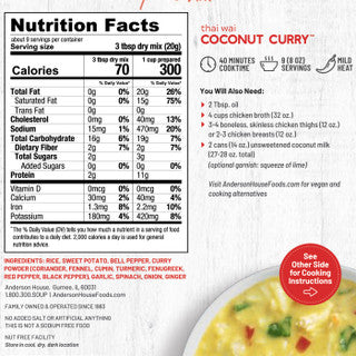 Thai Wai Coconut Curry Soup