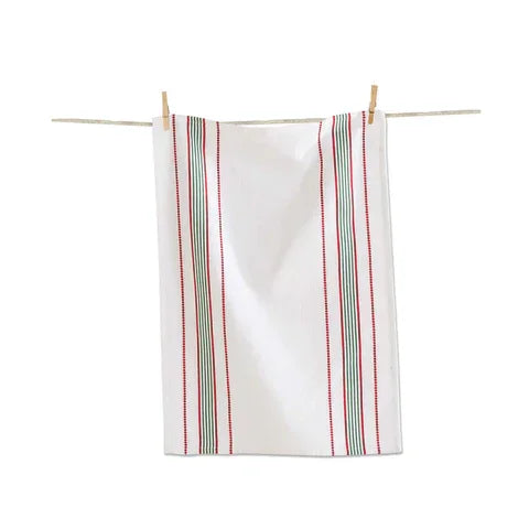 Holiday Stripe Dishtowel - Marcel’s Culinary Experience