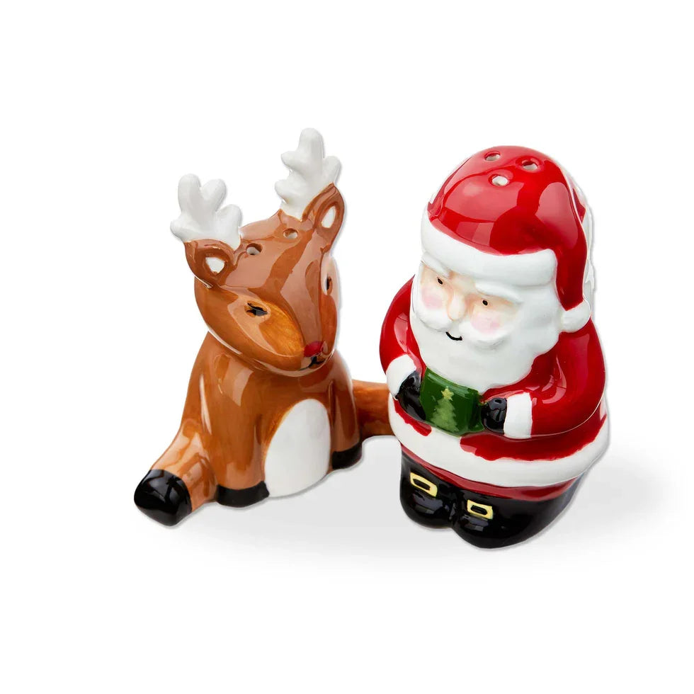 Santa & Reindeer Salt & Pepper Set - Marcel’s Culinary Experience