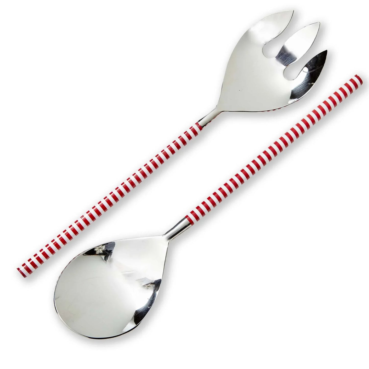 Candy Stripe Serving Utensils, set of 2 - Marcel’s Culinary Experience
