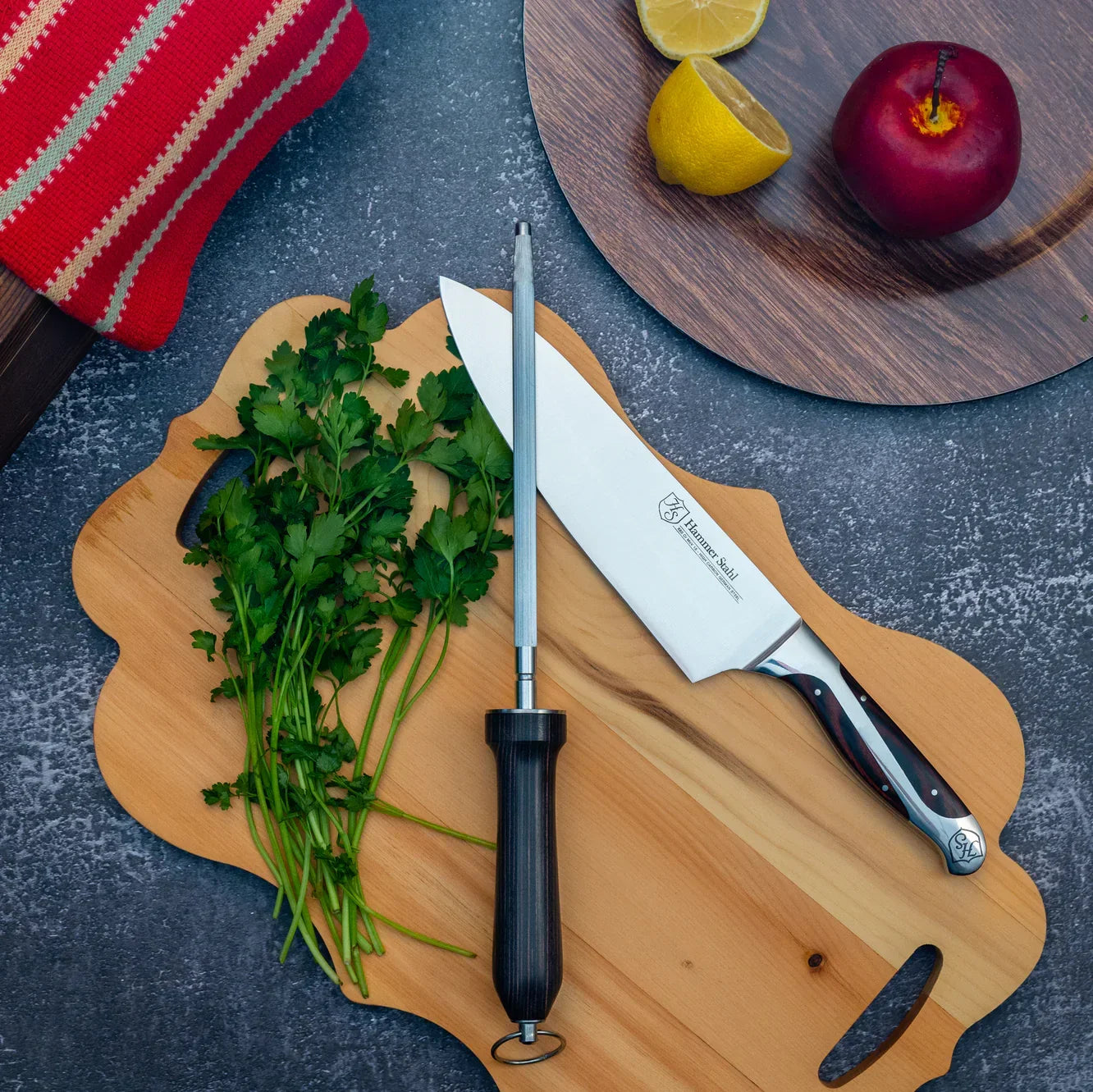 Hammer Stahl 8" Honing Steel - Marcel’s Culinary Experience