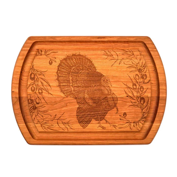 JK Adams Laura Zindel Cherry Reversible Carving Board - Marcel’s Culinary Experience