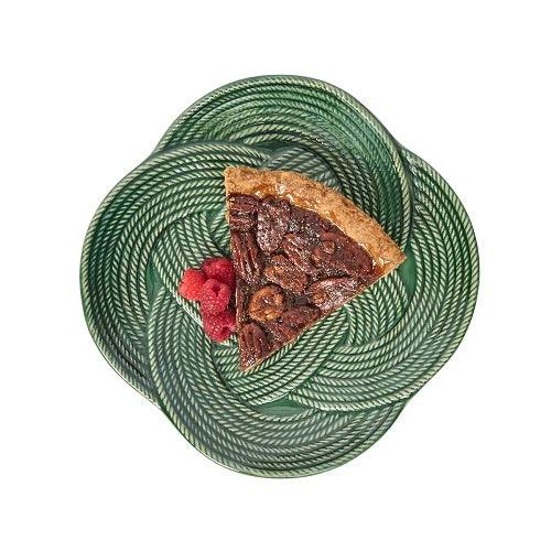 Juliska Le Panier Mystic Knot Dessert/Salad Plate - Basil - Marcel’s Culinary Experience