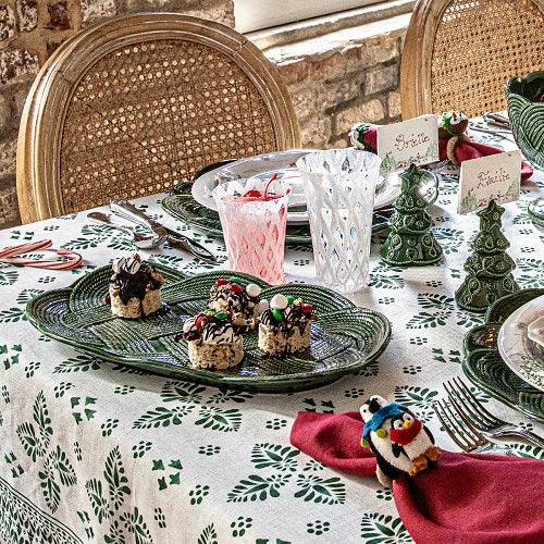 Juliska Le Panier Mystic Knot 15" Hostess Tray - Basil - Marcel’s Culinary Experience