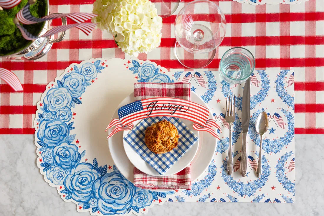 Hester & Cook American Floral Placemat