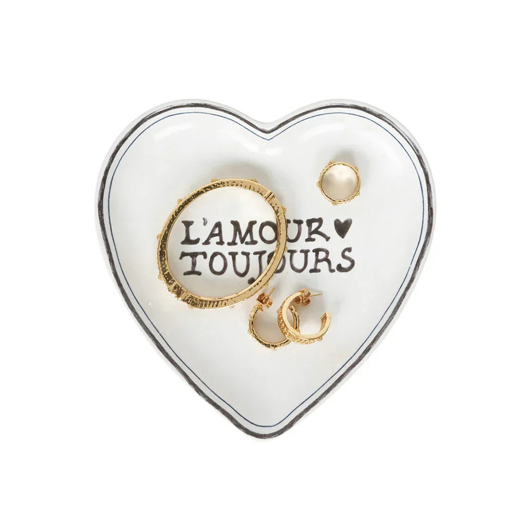 Juliska L'Amour Toujours 7" Heart Tray - Marcel’s Culinary Experience