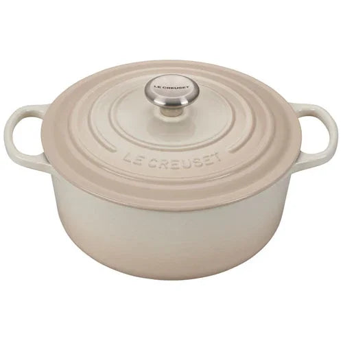 Le Creuset Signature Round Dutch Oven 7.25 qt - Meringue