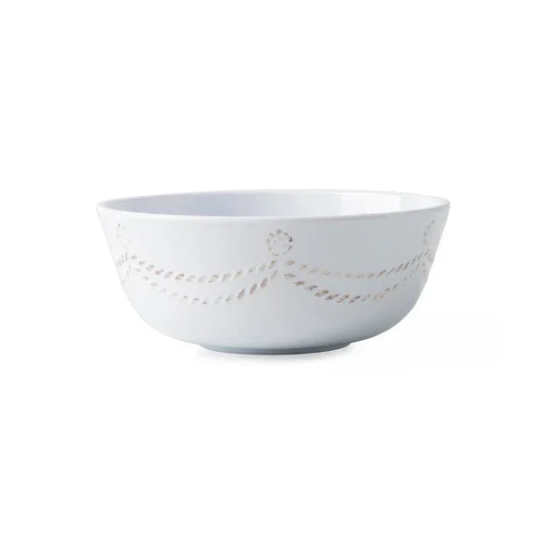 Juliska Berry & Thread Melamine Cereal/Ice Cream Bowl - Whitewash - Marcel’s Culinary Experience