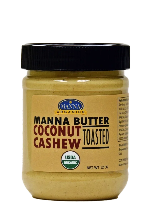 Coconut Cashew Toasted Manna Butter - Marcel’s Culinary Experience