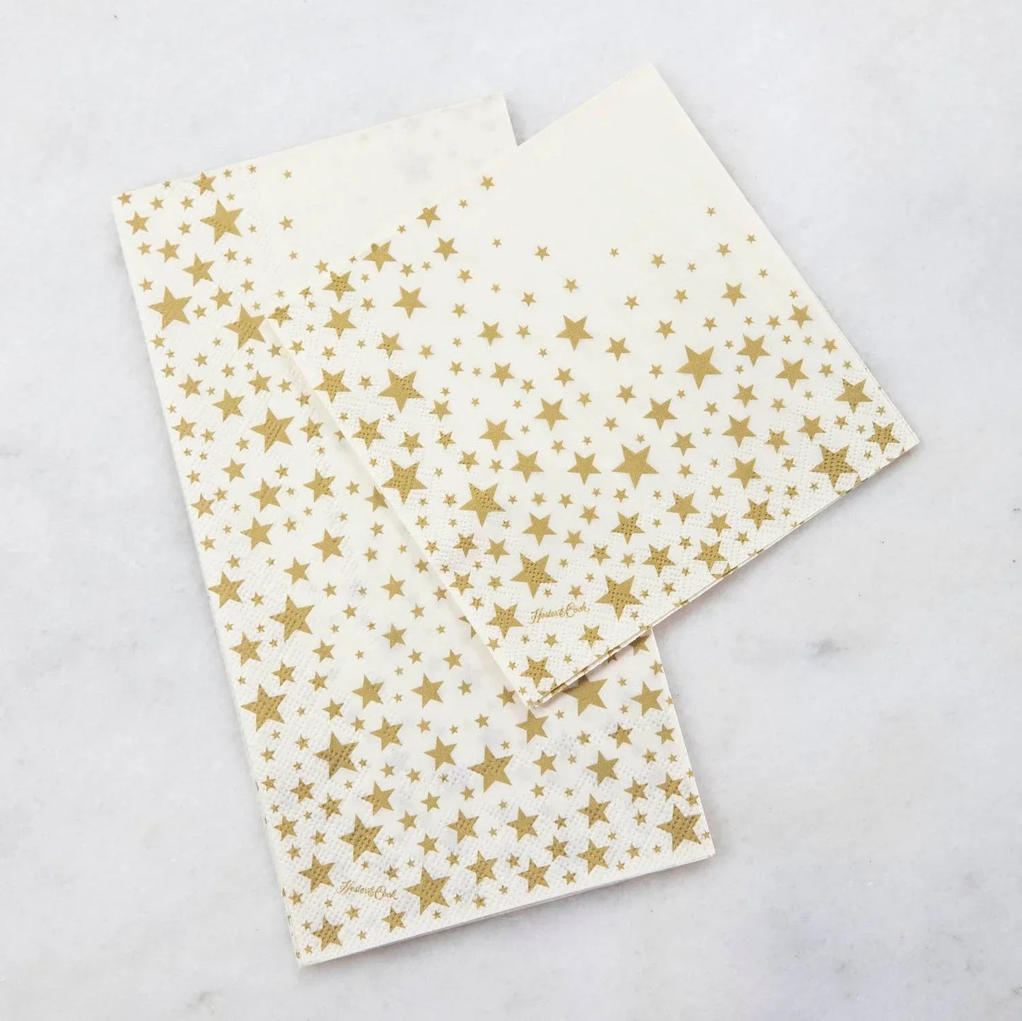 Hester & Cook Shining Star Cocktail Napkins - Marcel’s Culinary Experience