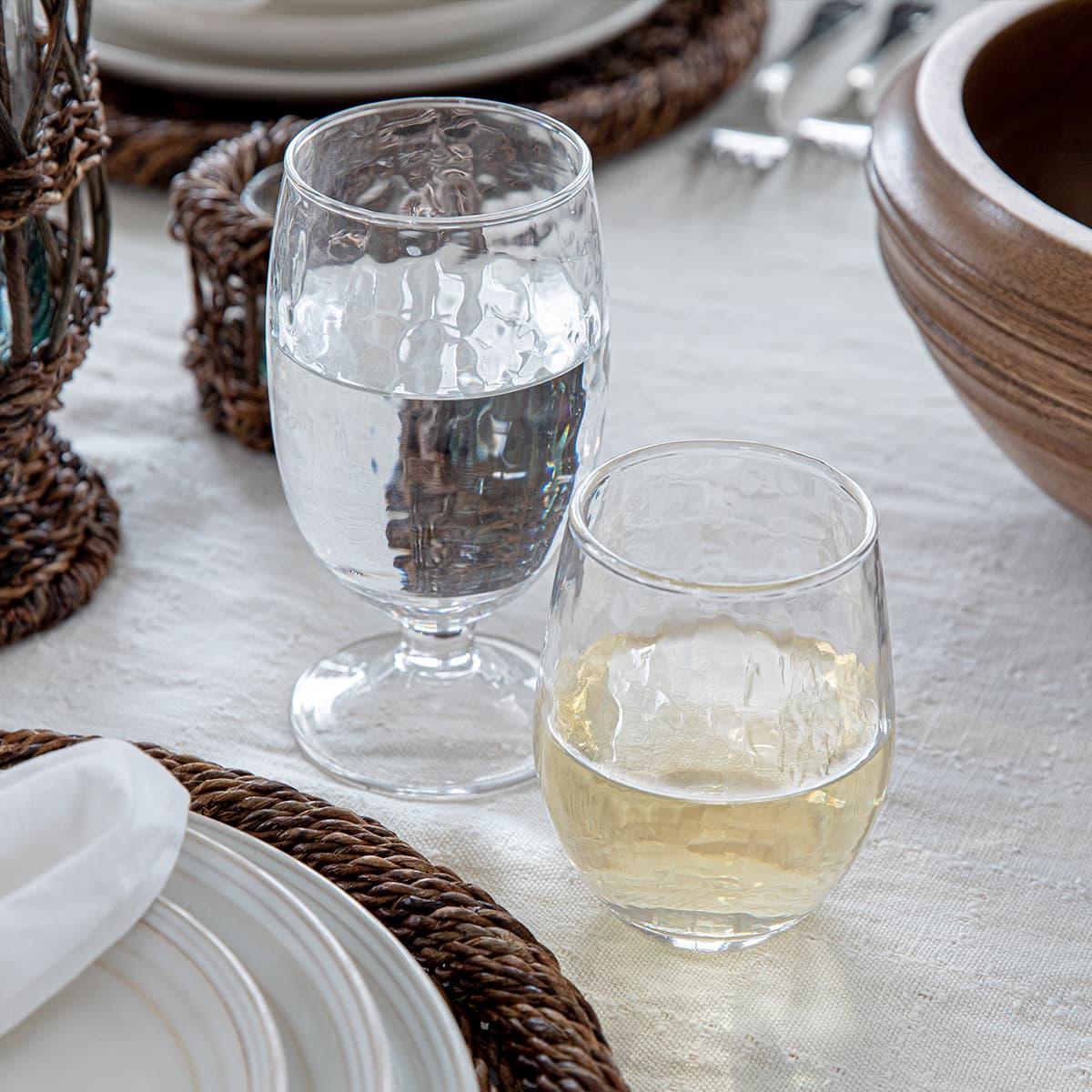 Juliska Puro Stemless Wine Glass - Clear