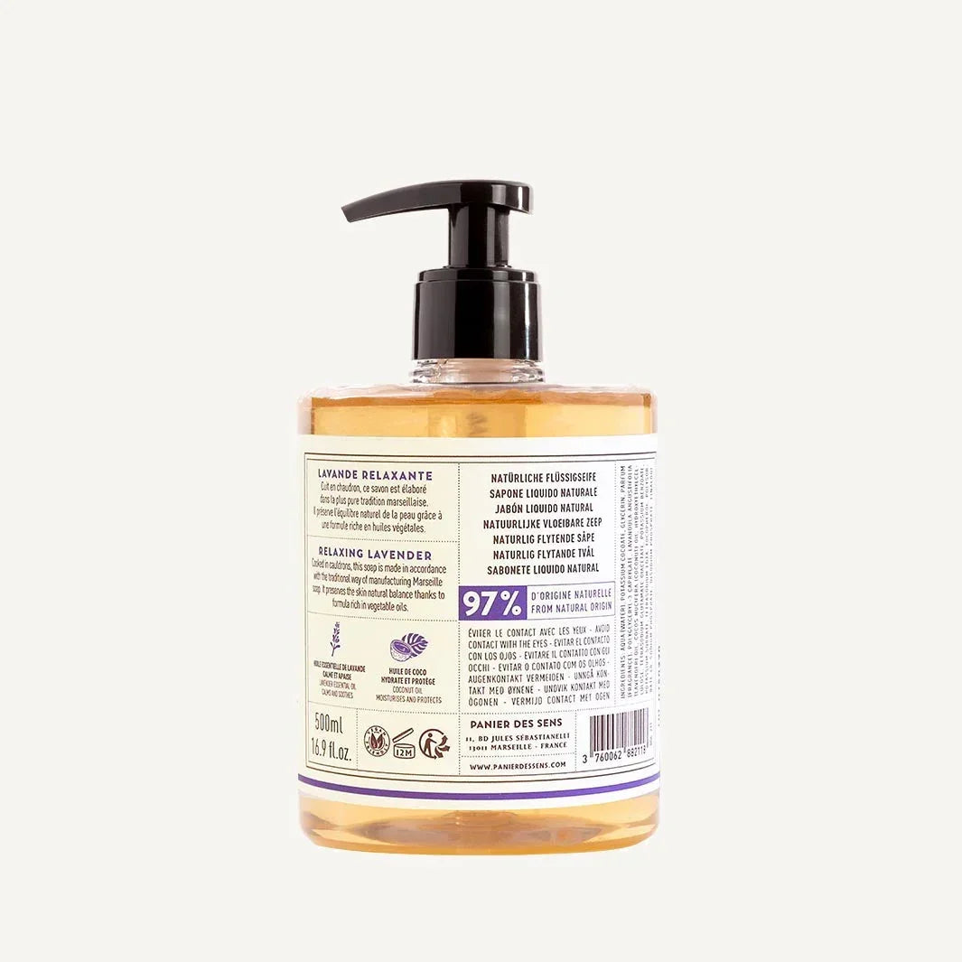 Panier des Sens Liquid Marseille Soap Lavender 16.9oz - Marcel’s Culinary Experience