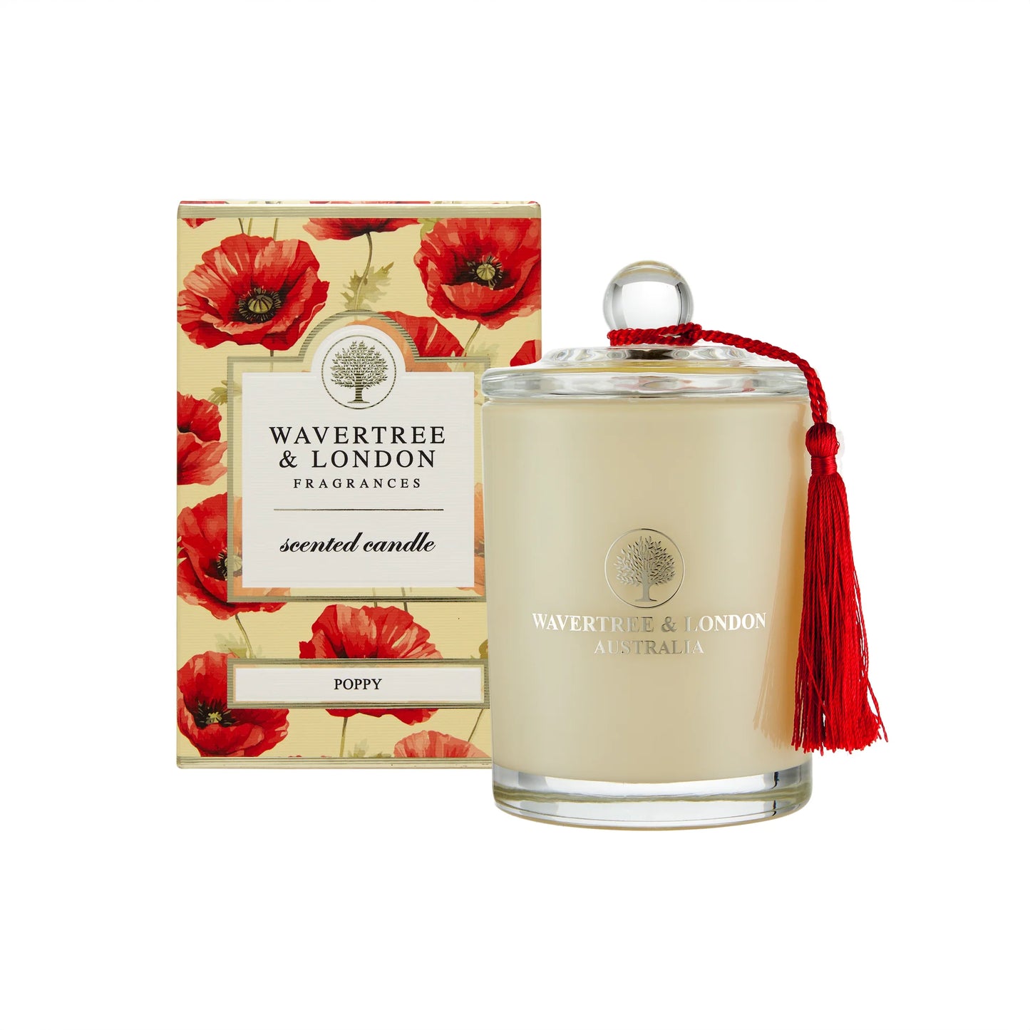 Wavertree & London Poppy Scented Soy Candle