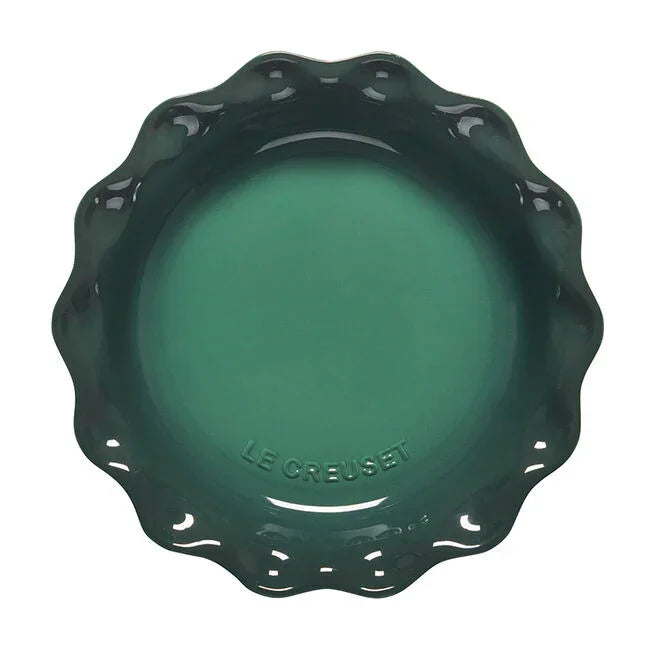 Le Creuset Heritage Fluted Pie Dish 9" - Artichaut - Marcel’s Culinary Experience