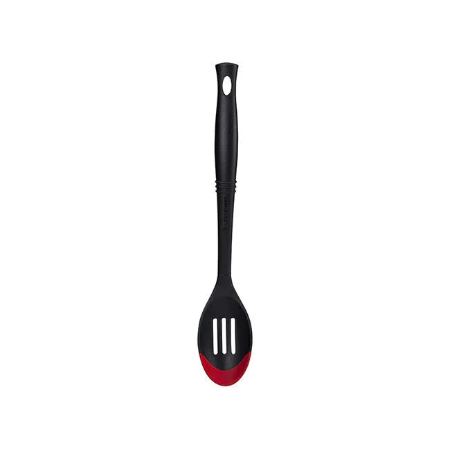 Le Creuset Revolution Bi-Material Slotted Spoon - Cerise - Marcel’s Culinary Experience