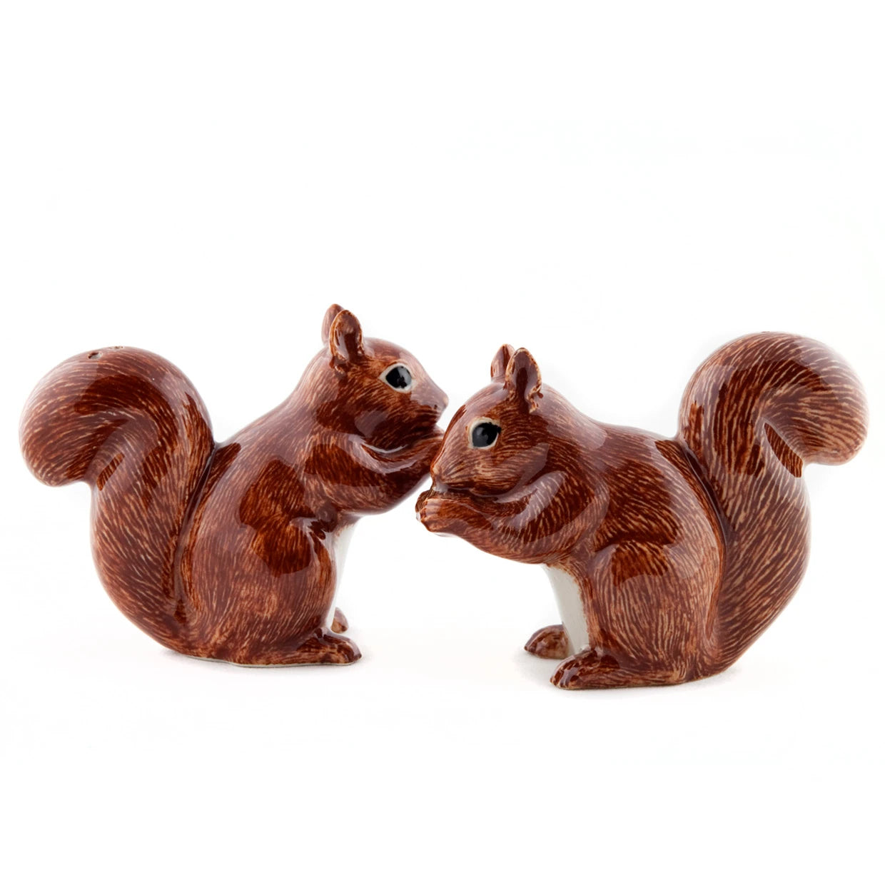 Quail Ceramics Squirrel Salt & Pepper Shakers