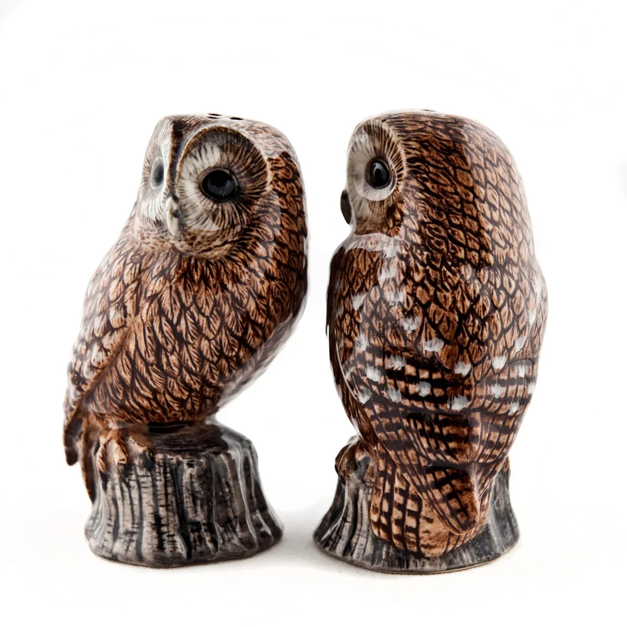 Quail Ceramics Tawny Owl Salt and Pepper Shakers - Marcel’s Culinary Experience