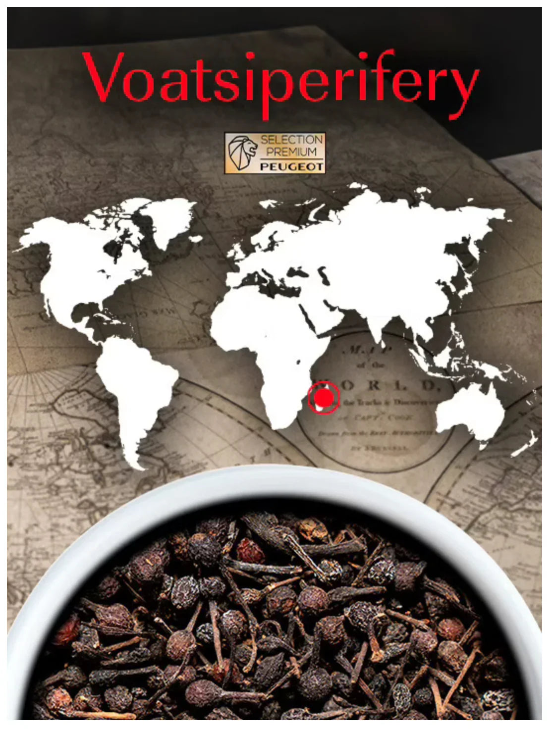 Peugeot Voatsiperifery Sachets of Madagascan Wild Pepper 3 x 20g - Marcel’s Culinary Experience