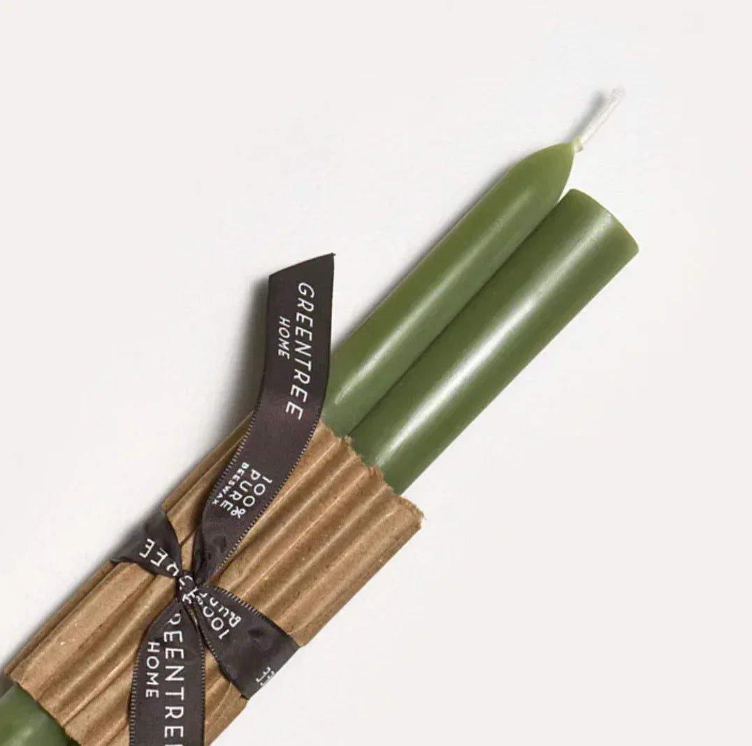 Greentree Everyday Tapers Sage 10" - Marcel’s Culinary Experience