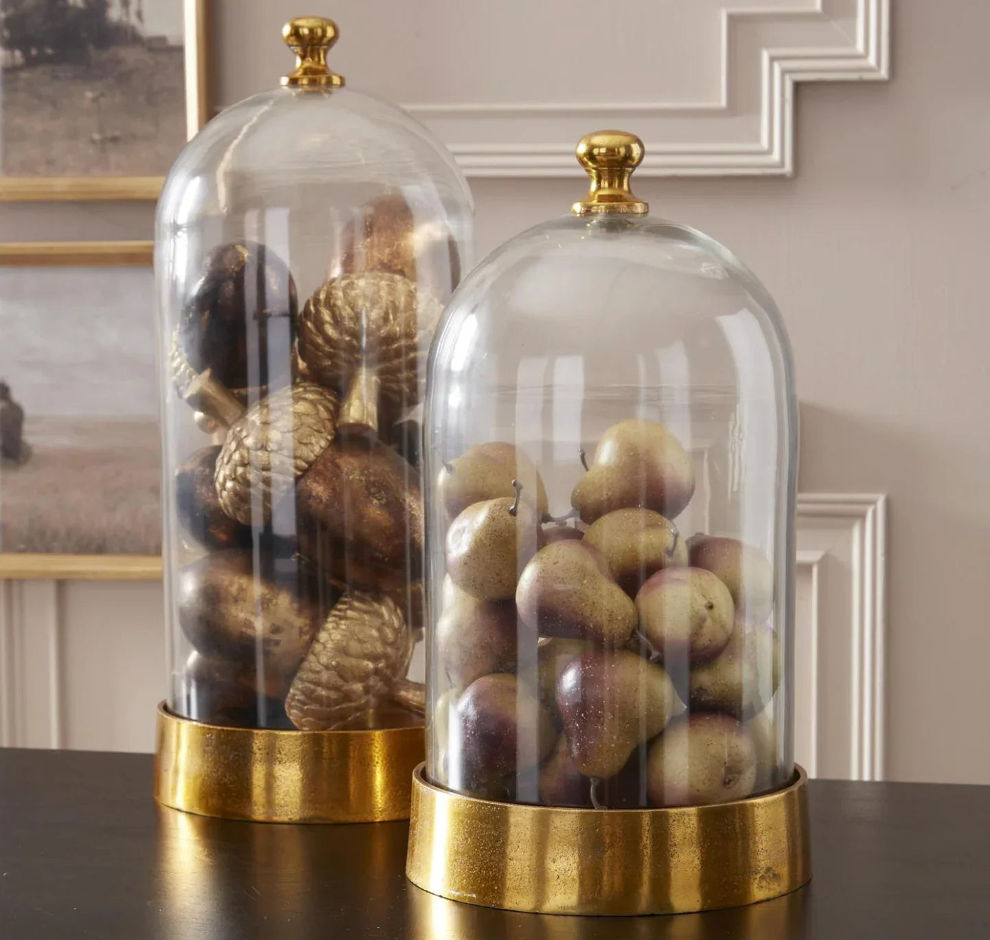 Gold & Bronze Textured Resin Acorn 6.25" - Marcel’s Culinary Experience