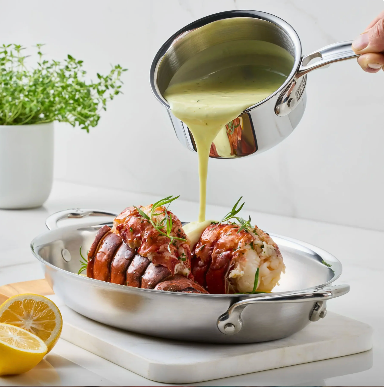 Hestan ProBond® Luxe™ Butter Warmer, 0.75-Quart