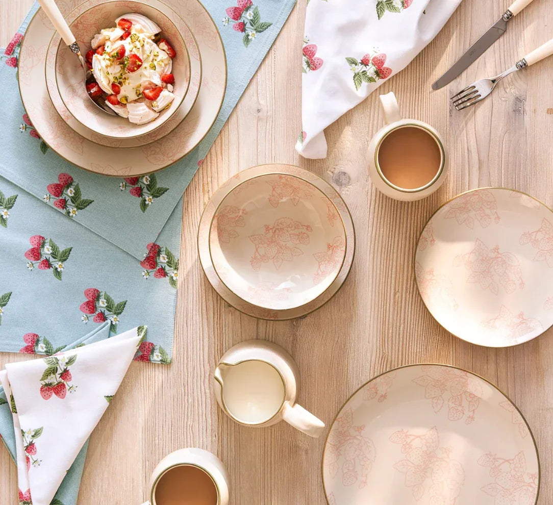 Sophie Allport Strawberries Stoneware Side Plate - Marcel’s Culinary Experience