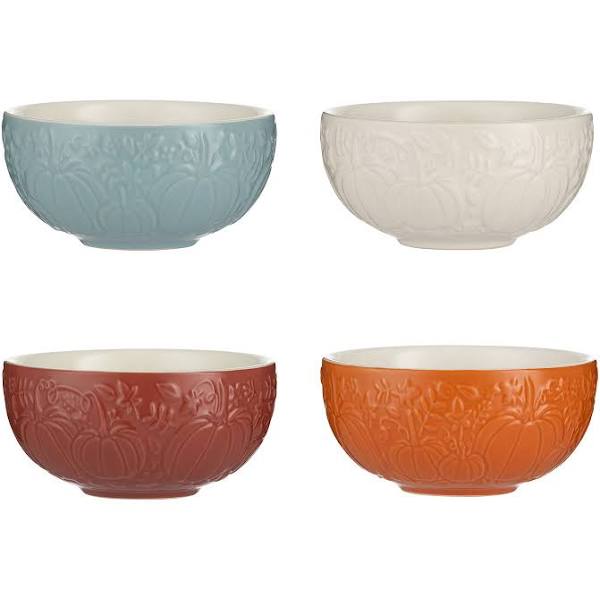 Mason Cash Pumpkin Mini Prep Bowls - Set of 4