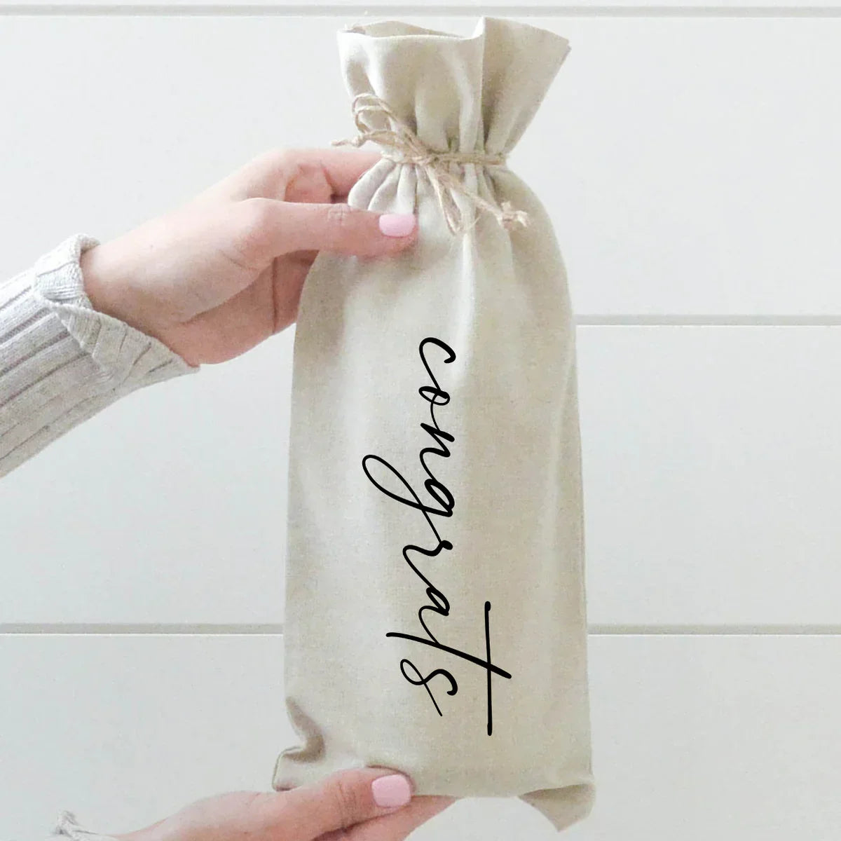 Porter Lane Home Congrats Wine Bag - Marcel’s Culinary Experience