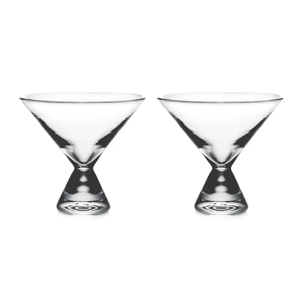 Simon Pearce Westport Stemless Martini, Set of 2 - Marcel’s Culinary Experience