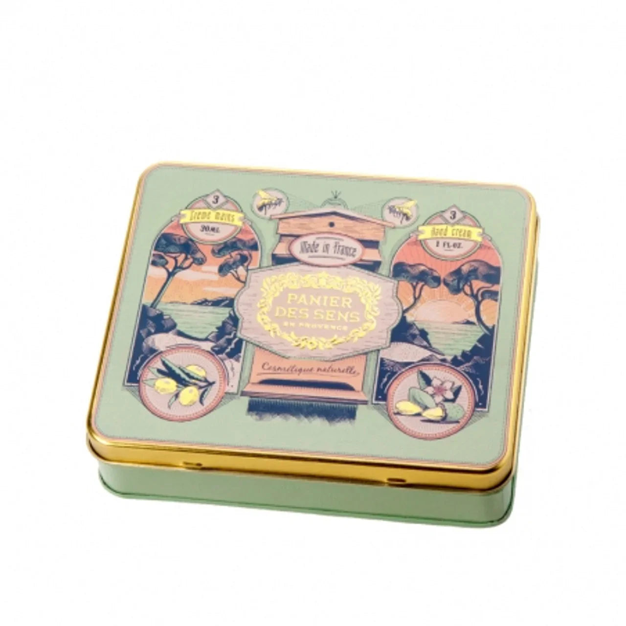Timeless Hands Tin Gift Set - Honey, Almond & Grape Hand Creams - Marcel’s Culinary Experience
