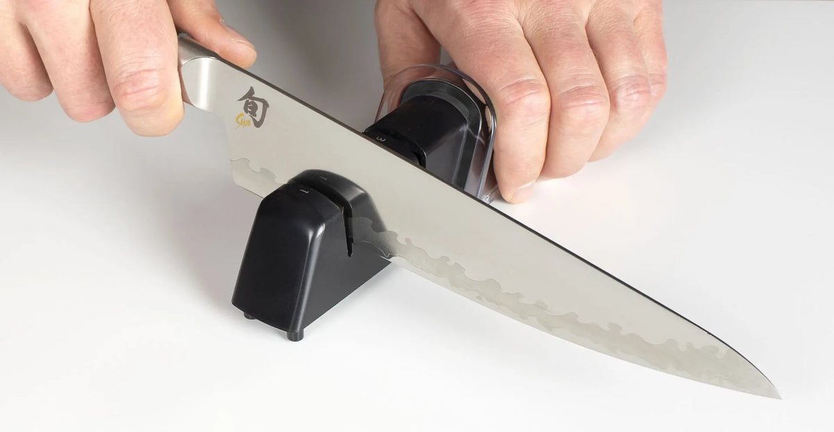 Shun Diamond and Ceramic Retractable Sharpener