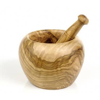Berard Olive Wood Mortar & Pestle - Marcel’s Culinary Experience