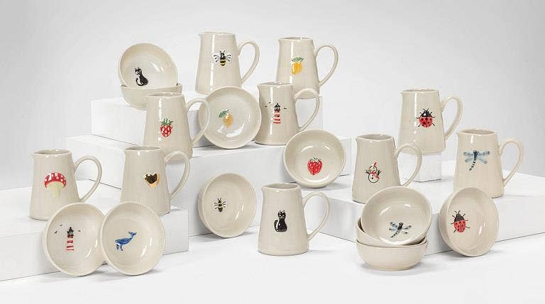 Mini Bowl with Strawberry-3"D