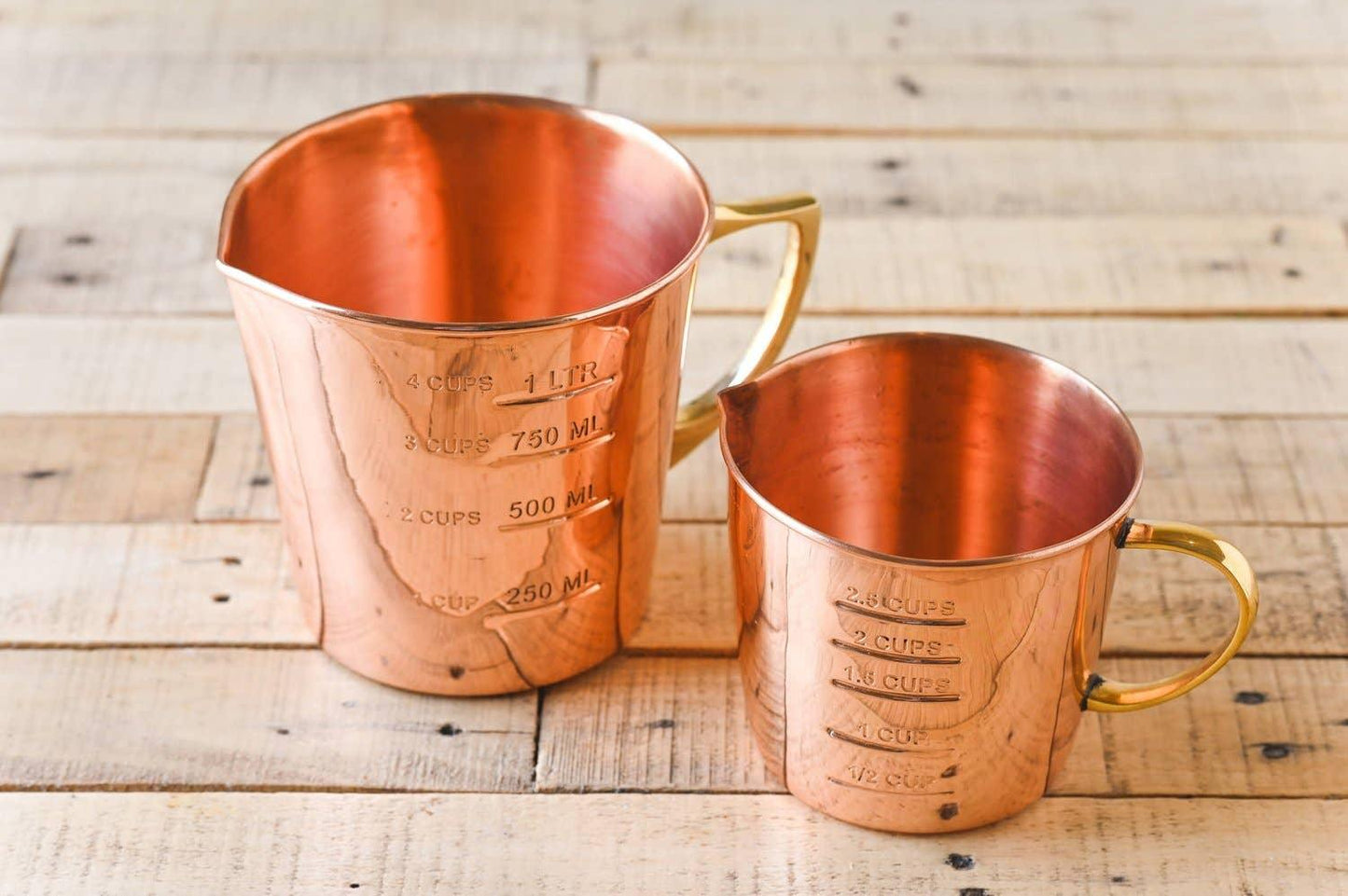 Copper Liquid Measuring Cup - 2.5 Cup - Marcel’s Culinary Experience