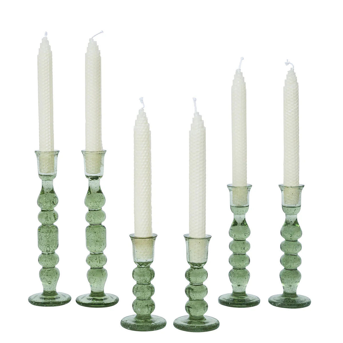 Juliska Provence 7' Candlestick Basil, set of 2