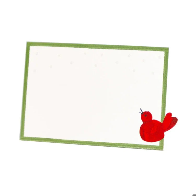 Hester and Cook Red Bird Place Card - Marcel’s Culinary Experience