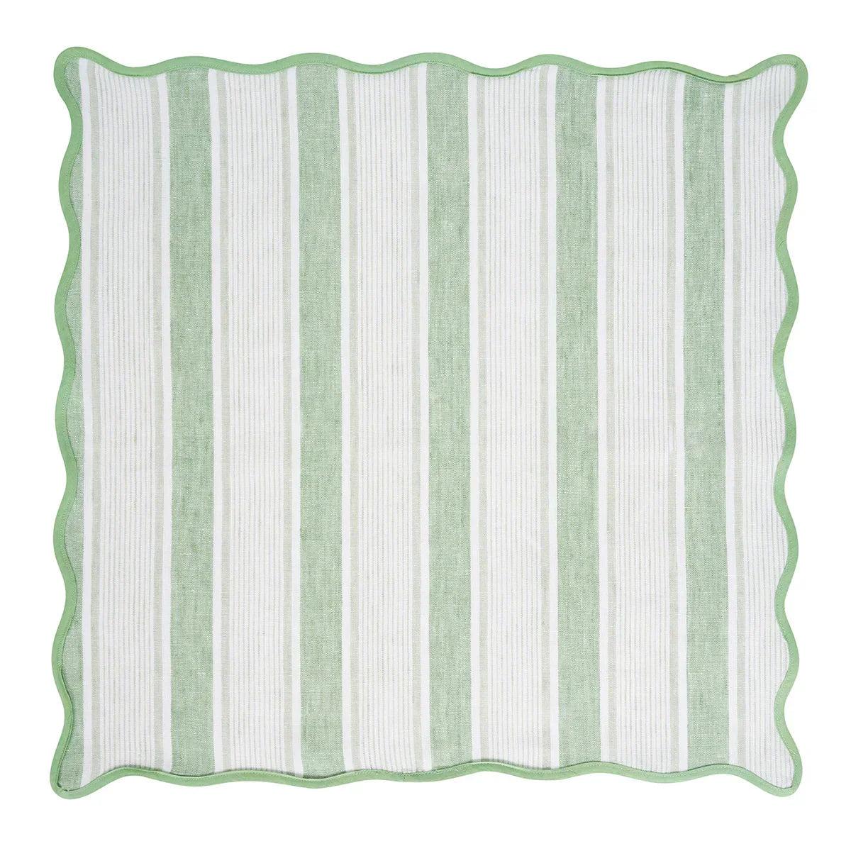 Juliska Cabana Stripe Napkin Set/4 - Seagrass