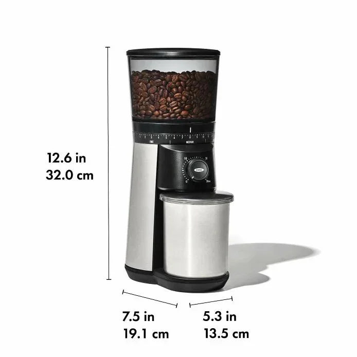 OXO Conical Burr Coffee Grinder - Marcel’s Culinary Experience