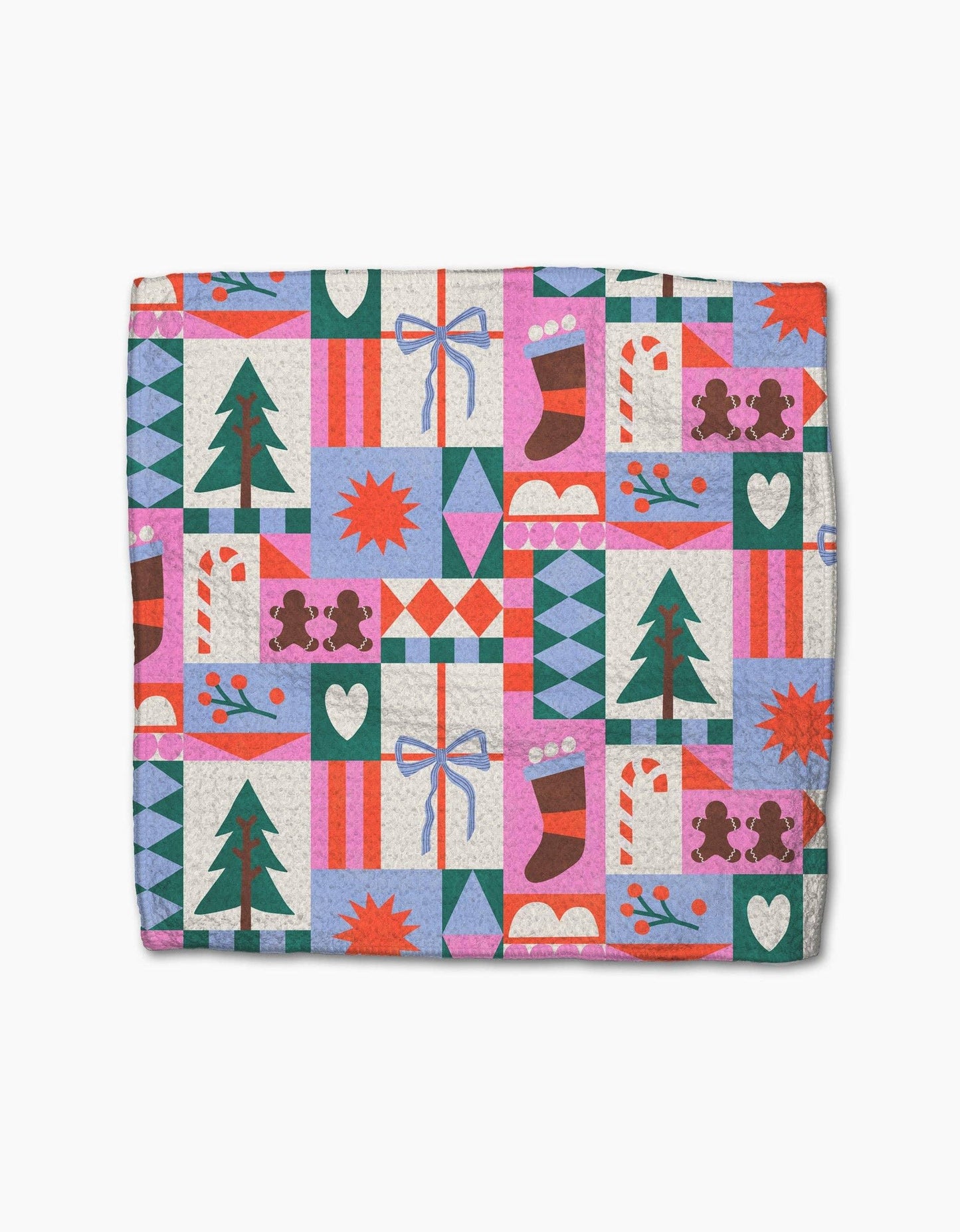 Geometry Festive Cheer Dishcloth Set - Marcel’s Culinary Experience