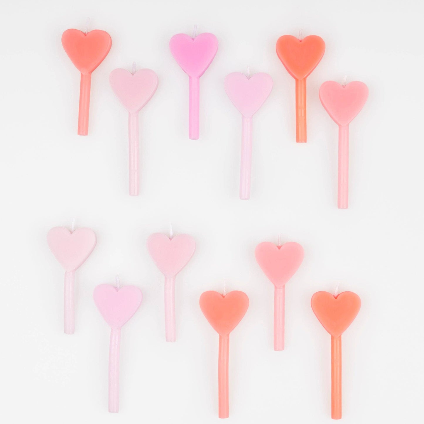 Meri Meri Pink Heart Candles