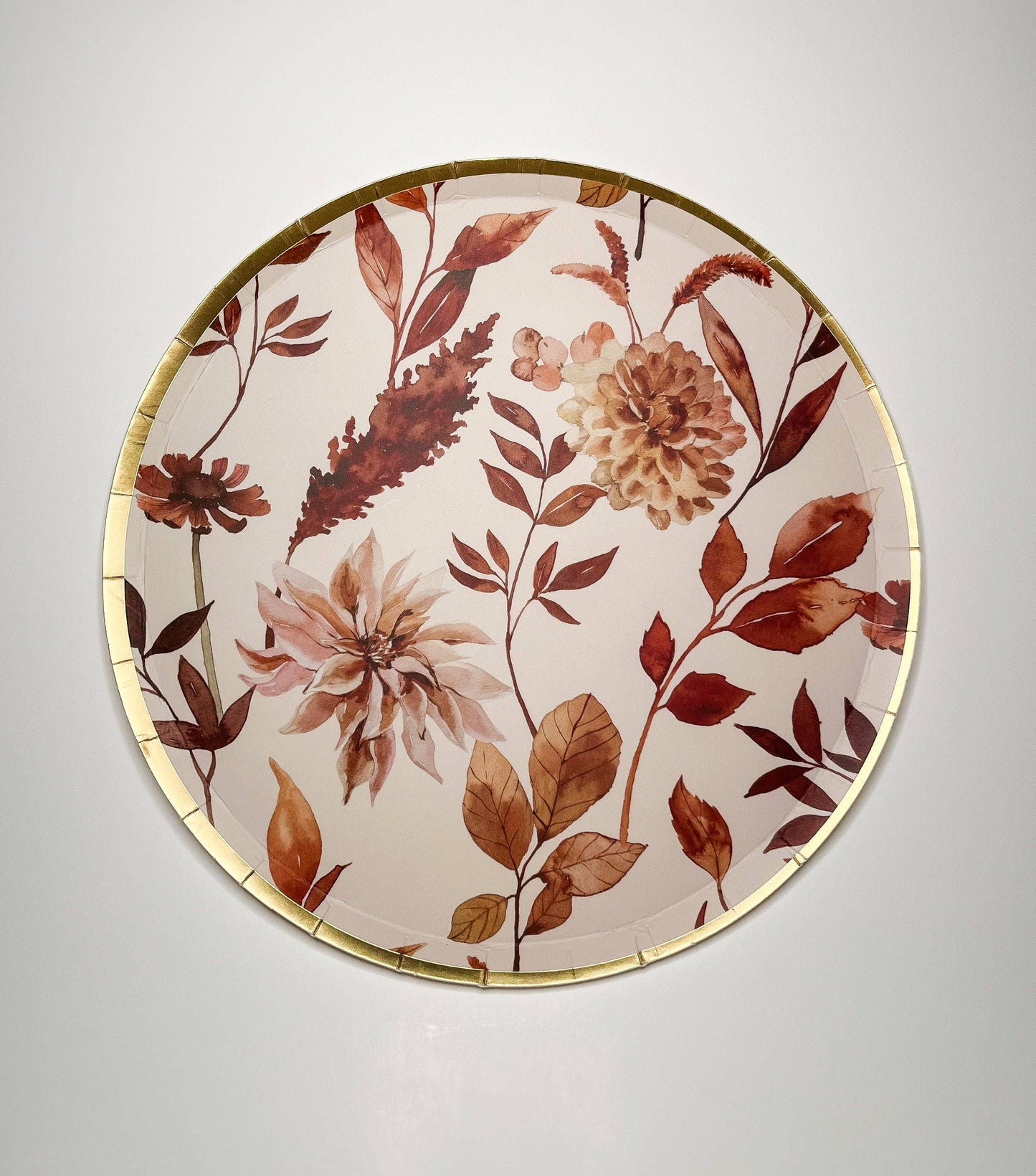 Fall Leaf Paper Plate (8pcs)
