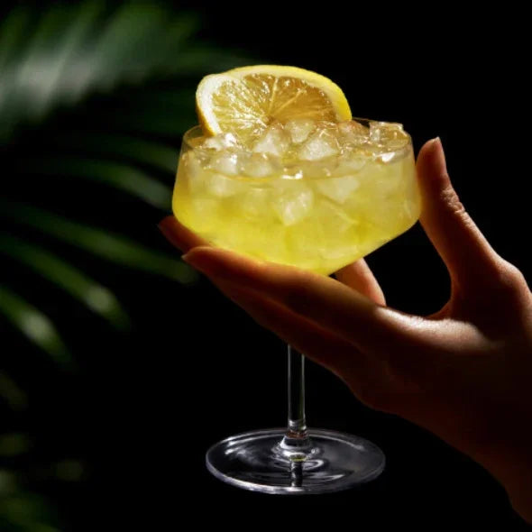 Stemmed Crystal Coupe Glass - Marcel’s Culinary Experience