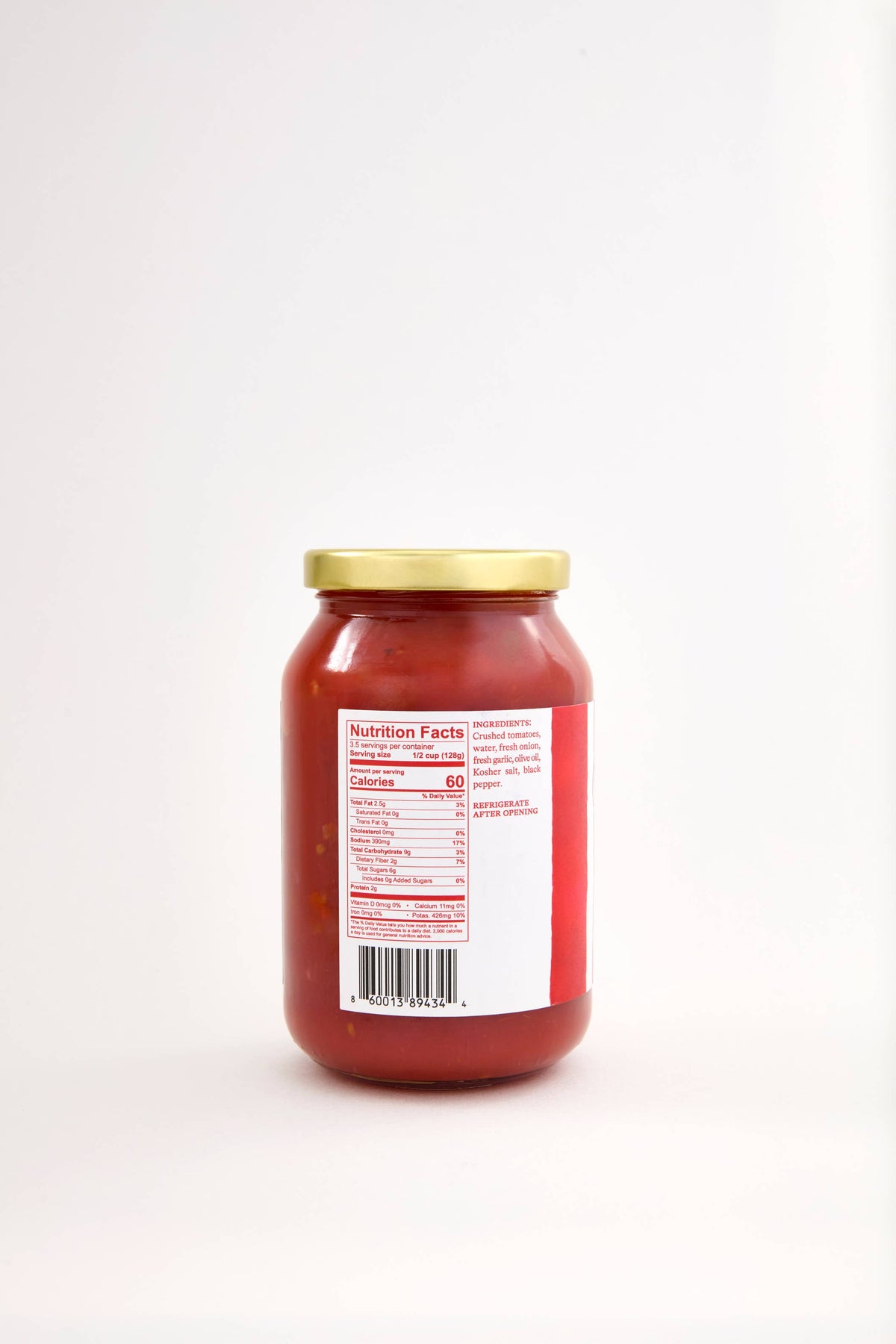 Roman's Classic Tomato & Garlic Pasta Sauce