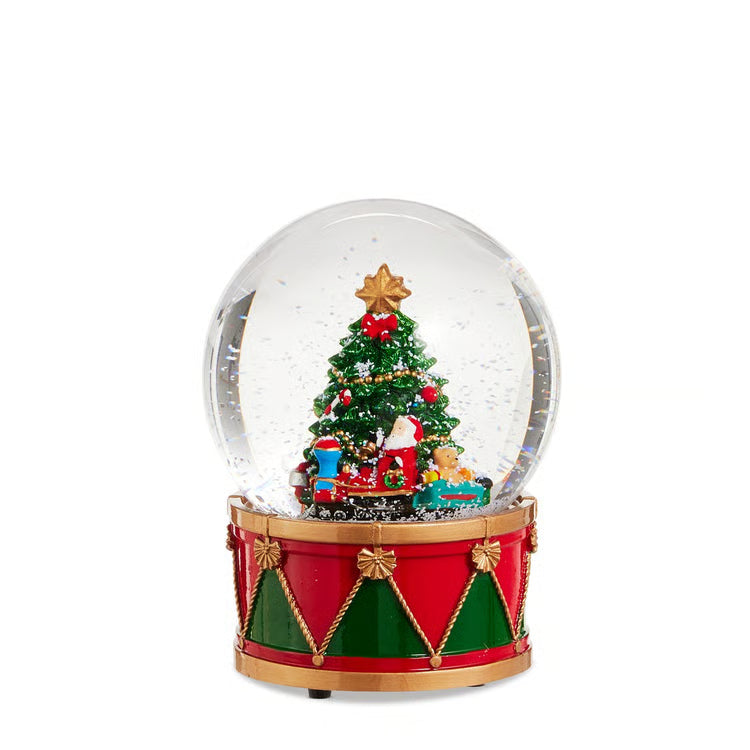 5 Musical Santa Water Globe