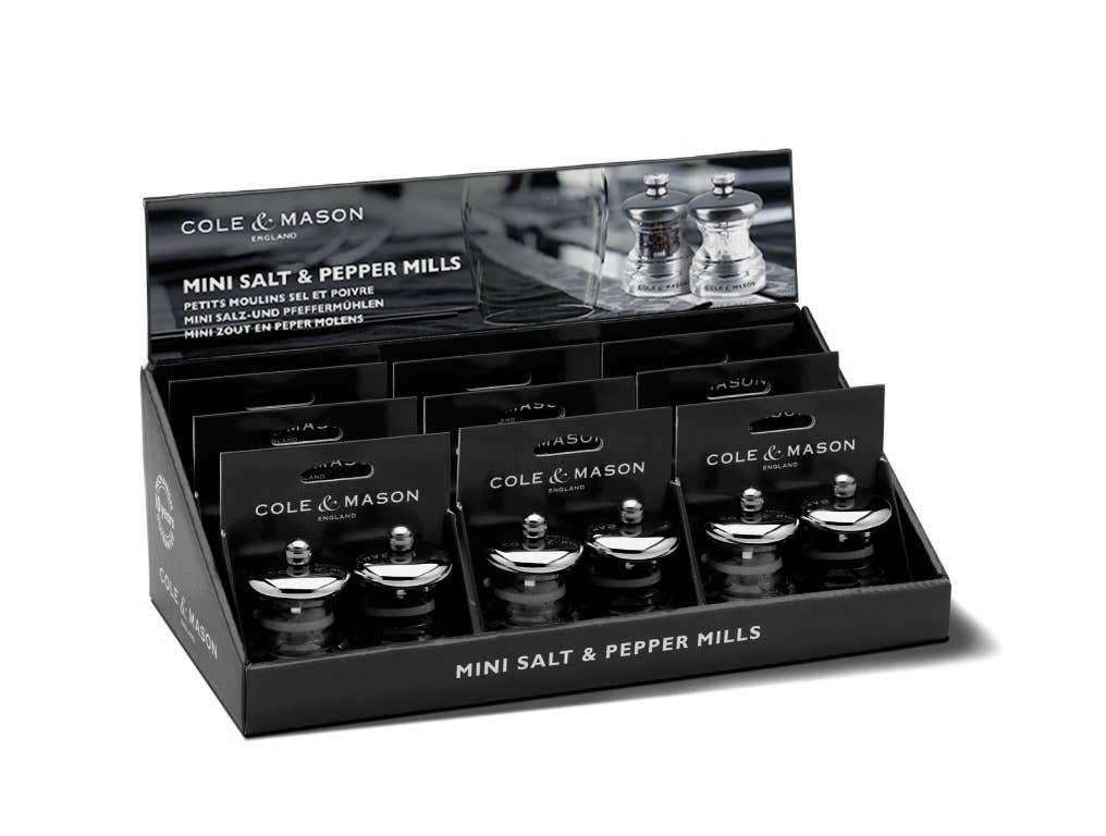 Cole & Mason Button Precision+ Salt & Pepper Mill Set - Marcel’s Culinary Experience