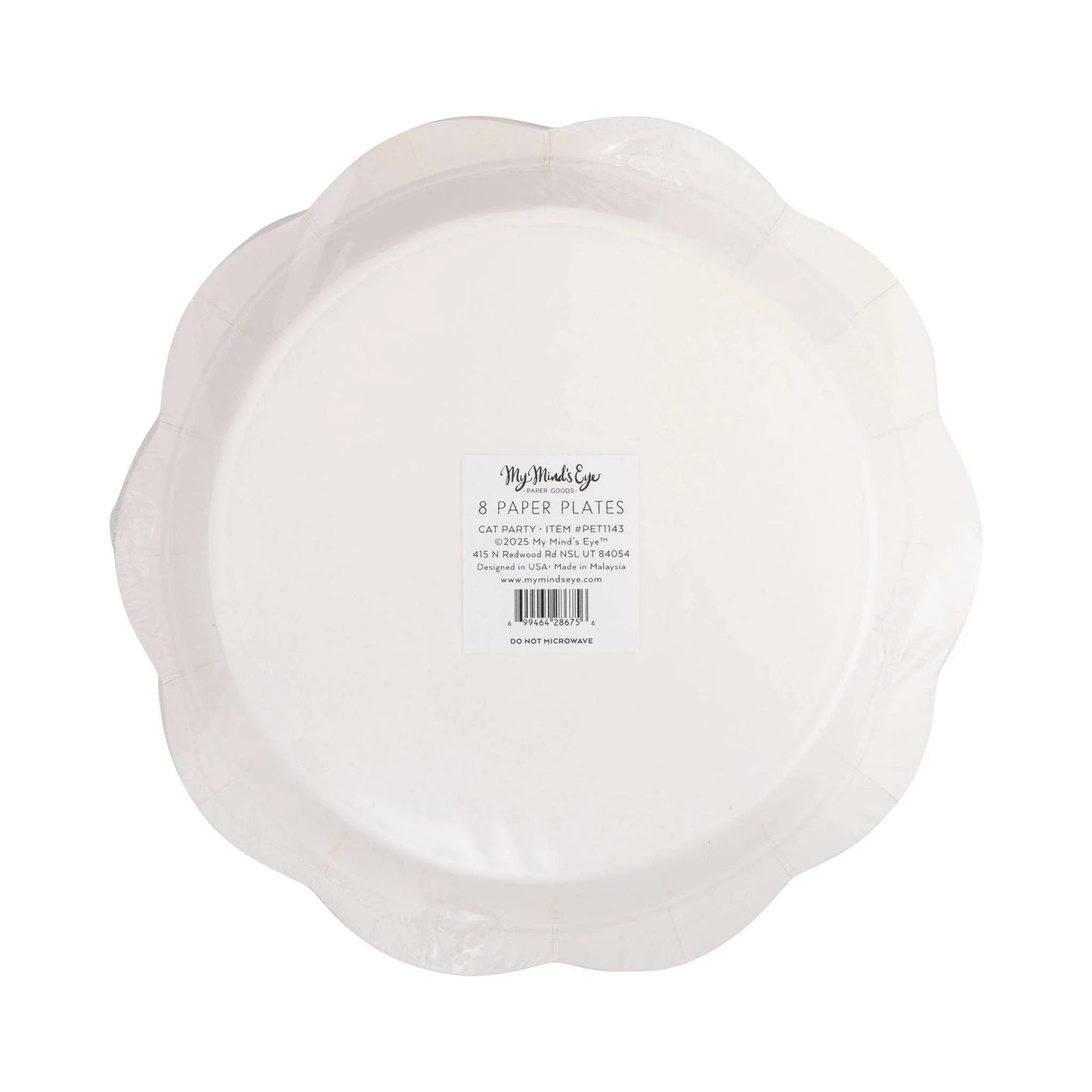 Cat Party Plate - Marcel’s Culinary Experience