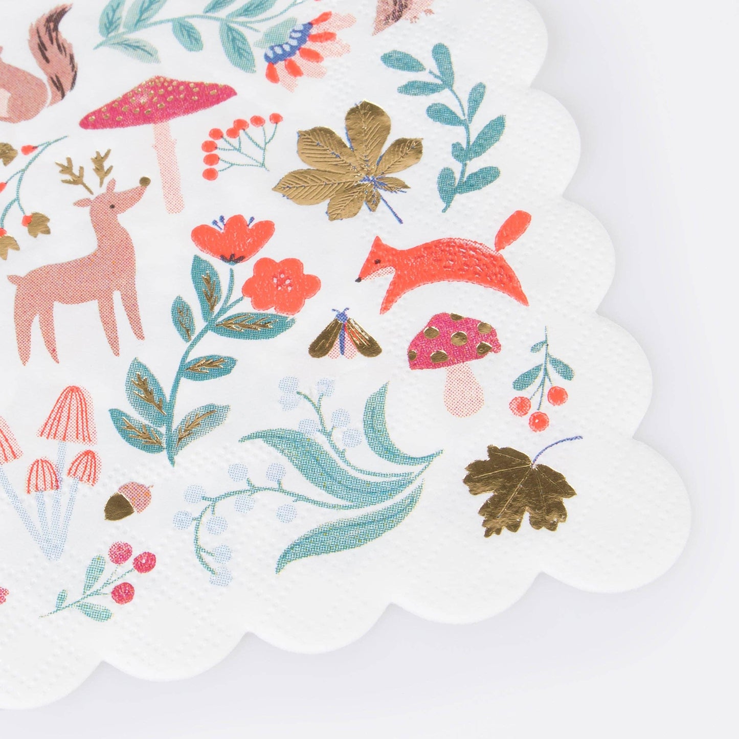 Winter Woodland Small Napkins - Marcel’s Culinary Experience