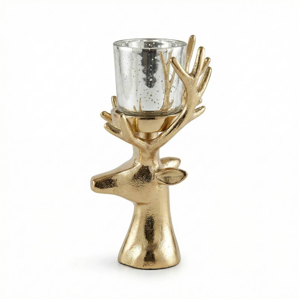 Reindeer Single Votive Candle Holder